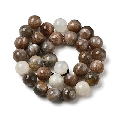 Natural Multi-Moonstone Beads Strands G-J157-12mm-06-1