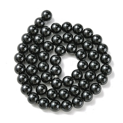 Eco-Friendly Dyed Glass Pearl Round Beads Strands HY-A002-8mm-RB080-1