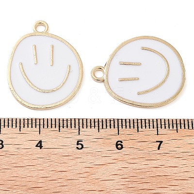 Alloy Enamel Pendants PALLOY-S192-03G-01-1