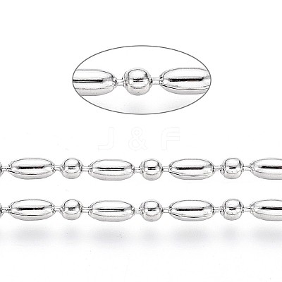 Non-Tarnish 304 Stainless Steel Ball Chains CHS-L024-023D-1