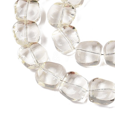 Electroplate Glass Beads Strands EGLA-N012-07C-1