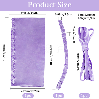 Women's Wedding Dress Zipper Replacement DIY-GF0007-52B-1