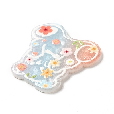 Printed Opaque Acrylic Pendants SACR-G031-01C-1