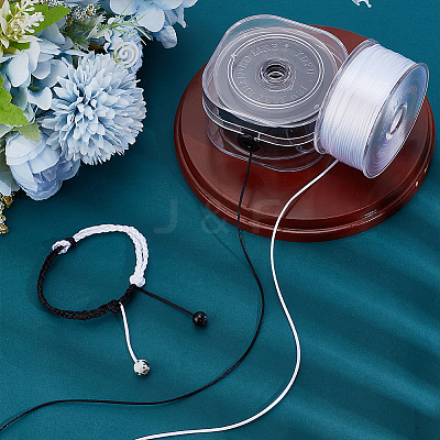 2 Rolls 2 Colors Braided Nylon Thread OCOR-PH0004-37B-1
