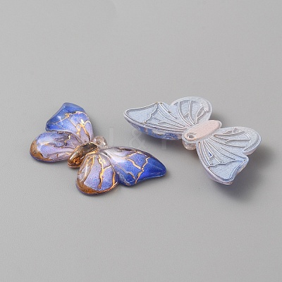 Gradient Printed Acrylic Pendans LS-OACR-WH0028-21K-1