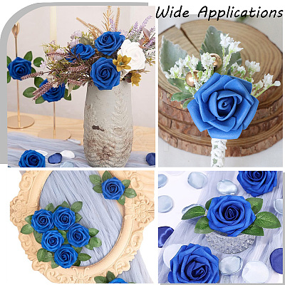 100Pcs Artificial Foam Flower KY-GF0001-21A-1
