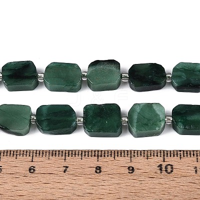 Natural Fuchsite Beads Strands G-T138-26A-11-1