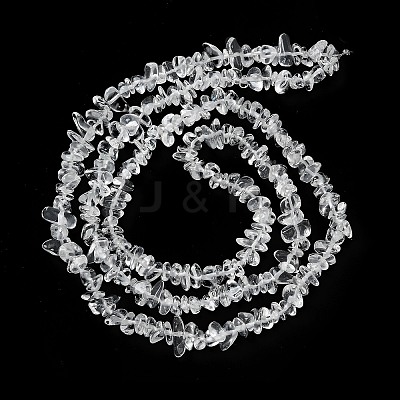 Spray Painted Transparent Glass Beads Strands GLAA-P060-01A-14-1