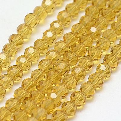 Glass Beads Strands EGLA-J042-4mm-10-1