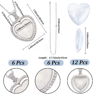 DIY Necklace Making Kits DIY-SP0006-89C-1
