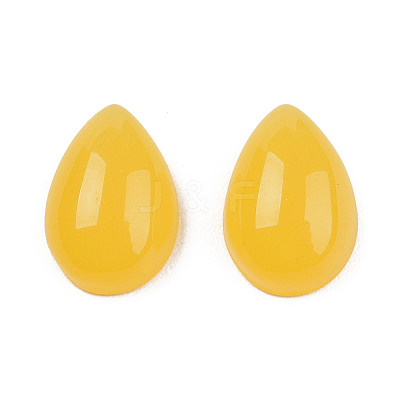 Opaque Resin Cabochons RESI-N022-08D-1
