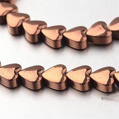 Electroplate Non-magnetic Synthetic Hematite Bead Strands G-F300-22A-08-1