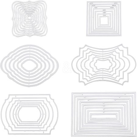 Frame Metal Cutting Dies Stencils DIY-FG0001-59-1