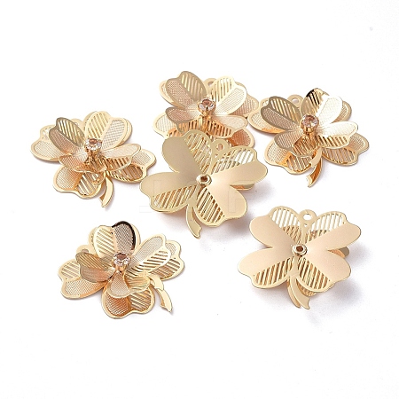 3D Brass Pendants LS-KK-I661-04G-1