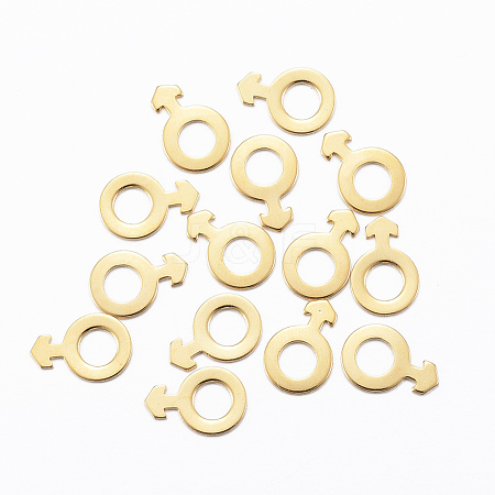 201 Stainless Steel Charms STAS-H557-20G-1