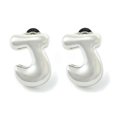 Rack Plating Brass Earrings EJEW-S222-01P-J-1