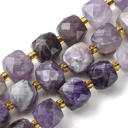 Natural Amethyst Beads Strands G-Q010-A07-01-1