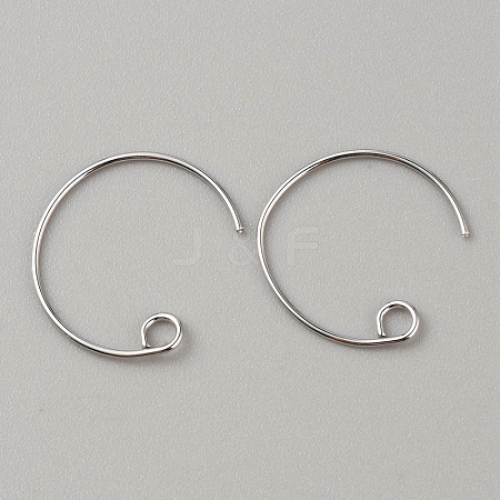 Brass Earring Hooks KK-WH0044-141C-P-1
