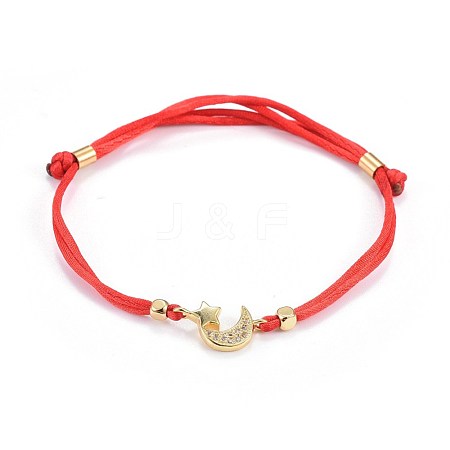 Nylon Cord Bracelets BJEW-JB04258-1