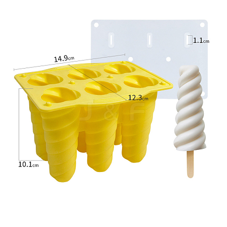 Silicone Ice-cream Stick Molds BAKE-PQ0001-079B-A-1