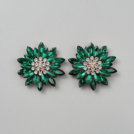 Alloy & Glass Cabochons FIND-WH0152-839B-1