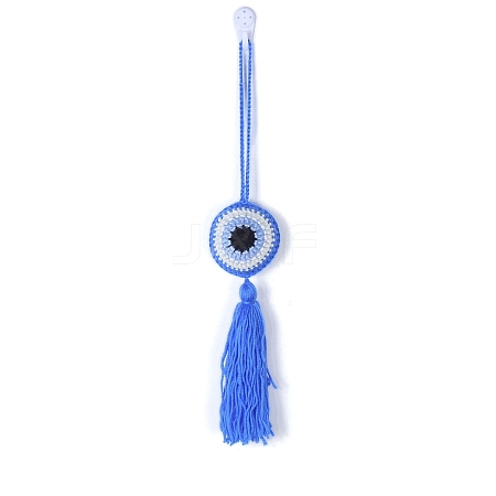 Evil Eye Cotton Braided Pendant Decorations PW-WG4B9A6-02-1