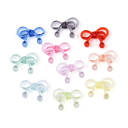 Transparent Acrylic Beads X-TACR-T030-09M-1