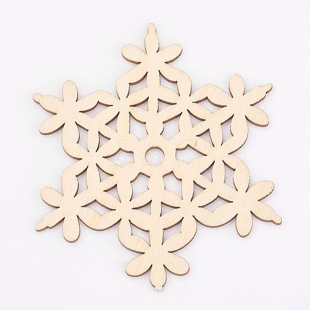 Undyed Natural Wooden Beads LS-WOOD-K005-17-1