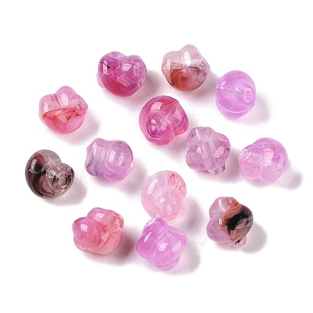 Transparent Acrylic Beads OACR-N137-40E-1