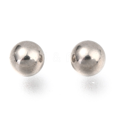 201 Stainless Steel Beads STAS-H139-03J-P-1