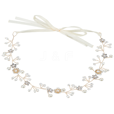 1Pc Polyester Headband AJEW-LP0002-21G-1