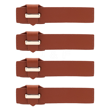 PU Imitation Leather Sew on Toggle Buckles DIY-WH0292-53A-1