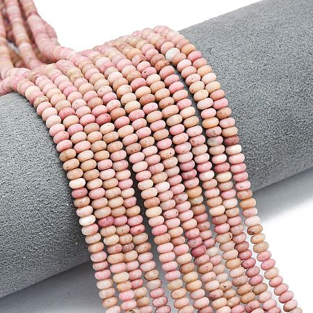 Natural Rhodonite Beads Strands G-P575-A18-4x2mm-1