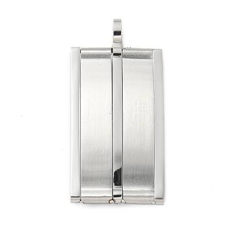 304 Stainless Steel Pendants STAS-G346-28P-1