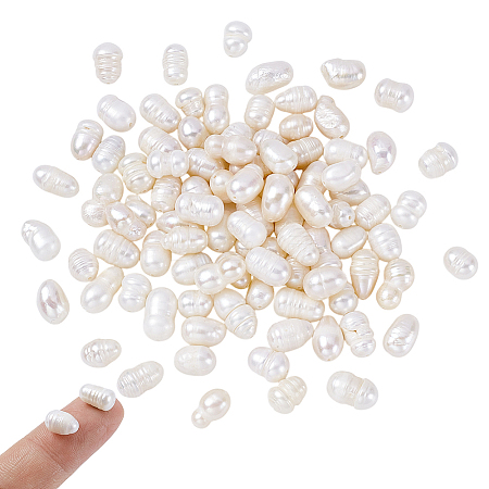 Natural Cultured Freshwater Pearl Beads Strands PEAR-NB0001-46-1