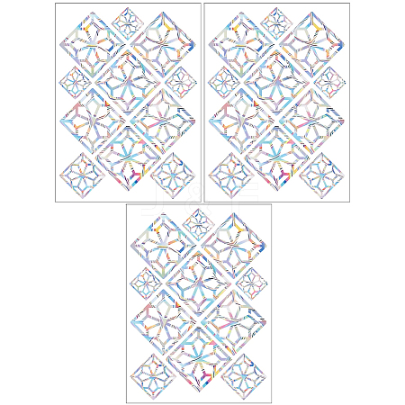 PVC Self Adhesive Stickers STIC-WH20010-20B-1