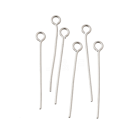 Brass Eye Pins KK-C255-01A-P-1