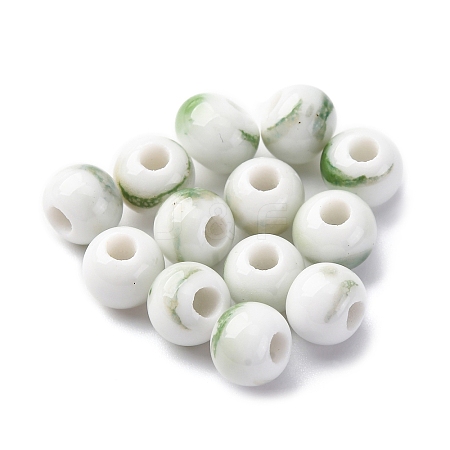 Handmade Porcelain Beads PORC-D300-A17-1