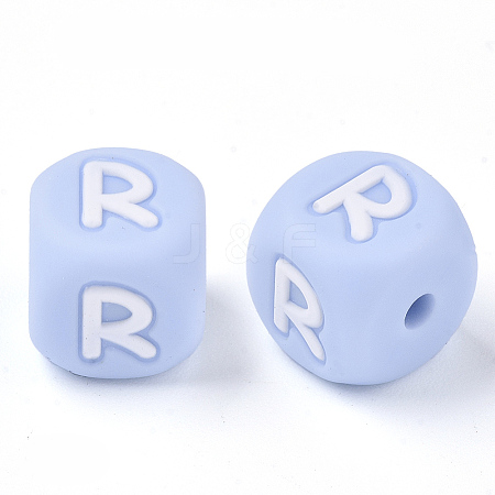 Food Grade Eco-Friendly Silicone Beads LS-X-SIL-R011-10mm-02R-1
