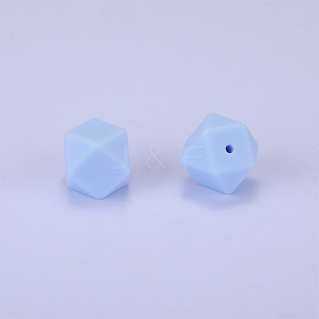 Hexagonal Silicone Beads SI-JX0020A-116-1