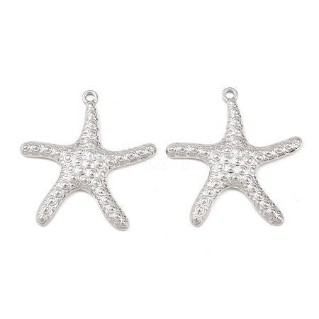 304 Stainless Steel Pendants STAS-P424-01P-1
