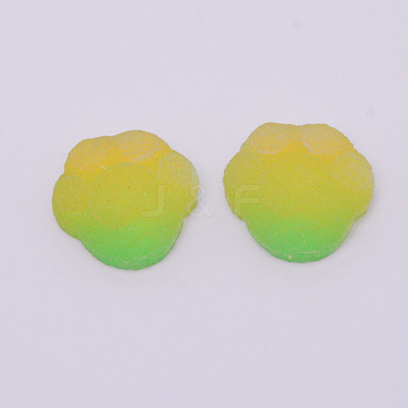Gradient Style Resin Cabochons CRES-CJC0001-09B-1