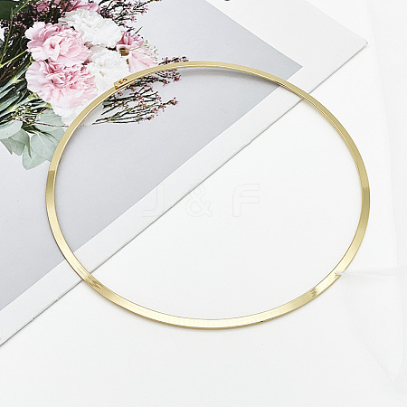 Zinc Alloy Choker Necklace Making NJEW-WH0002-250A-KCG-1