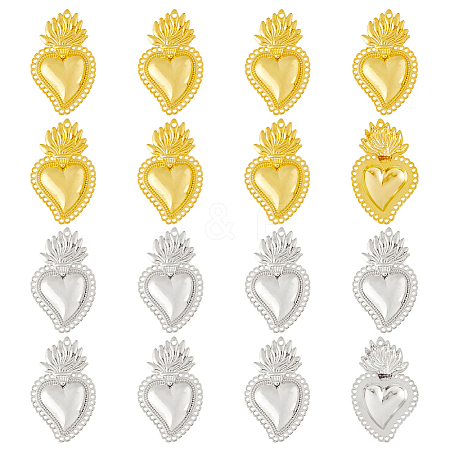 16Pcs 2 Colors Alloy Pendants FIND-DC0006-50-1