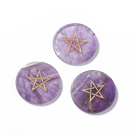 Natural AmethystCabochons G-P491-08E-1