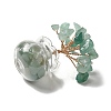 Natural Green Aventurine Chips Tree Decorations DJEW-Z007-02E-3