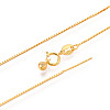 Adjustable 925 Sterling Silver Box Chains Slider Bracelets STER-N016-51G-2