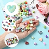 120Pcs 3 Styles Imitation Gemstone Acrylic Beads Sets OACR-FS0001-84-2