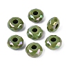 Opaque Acrylic European Beads OACR-E033-23O-1