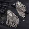 Fashionable Alloy Tassel Epaulettes AJEW-WH0278-05P-5